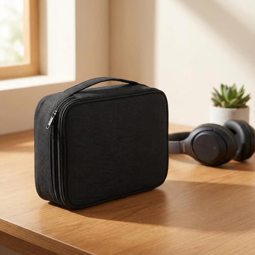 Kit Tech Voyage - vue de face bureau bois